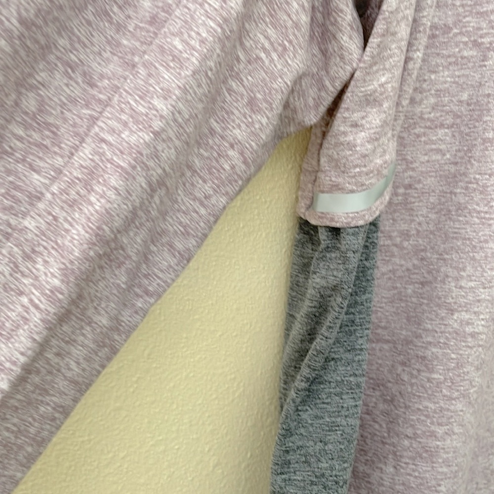 Serene Tangerine Pullover Hoodie Lavender Heather Gray Size XL - Picture 3 of 7